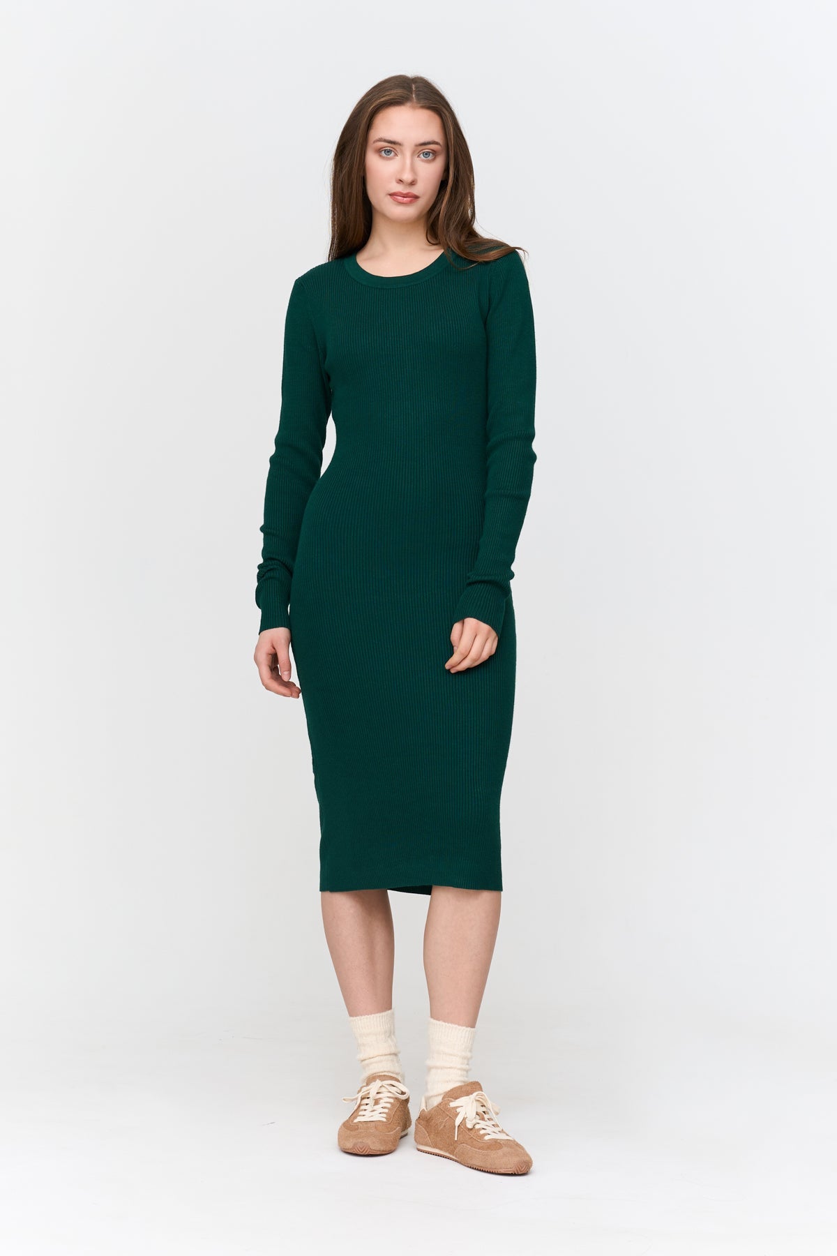 Kleid in Grün