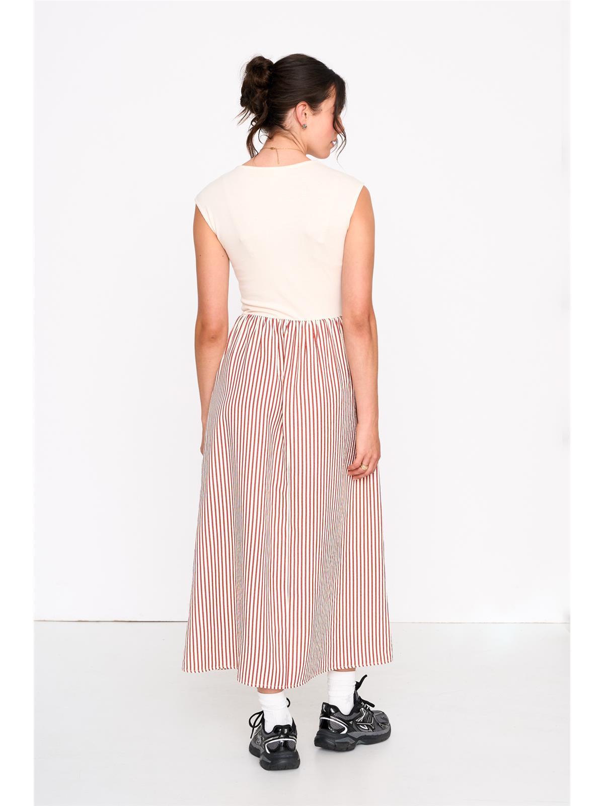 Kleid gestreift