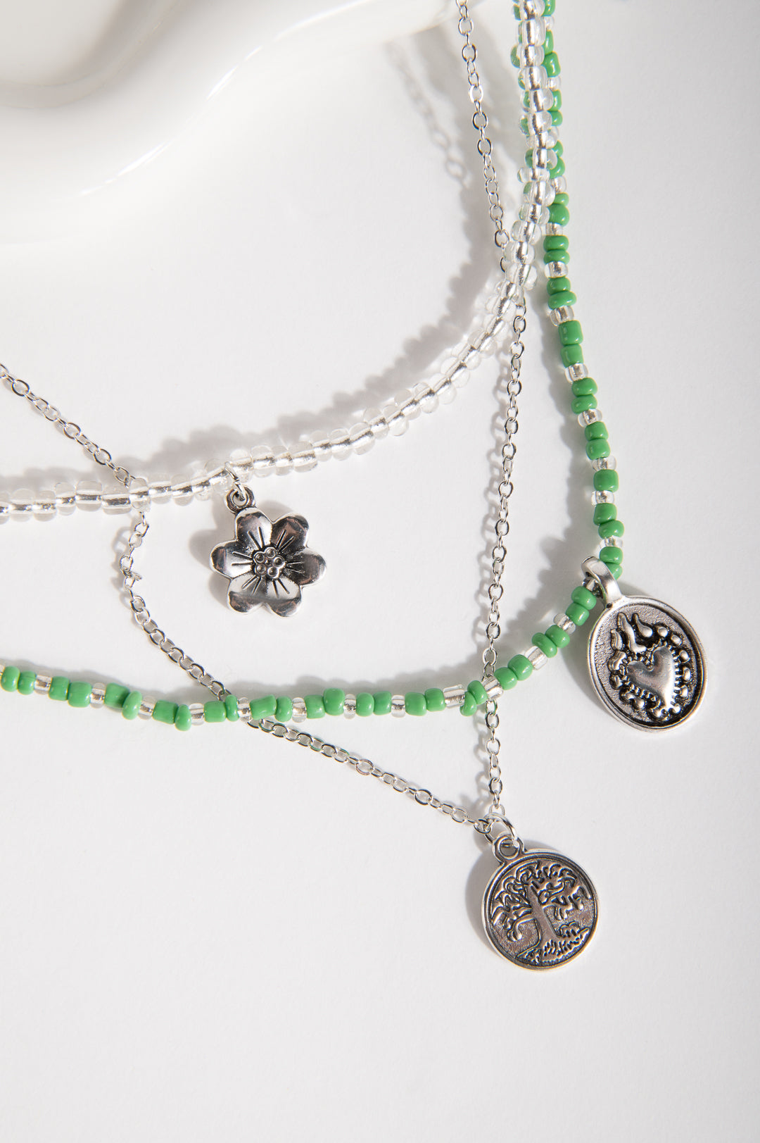 Kette Set, silber