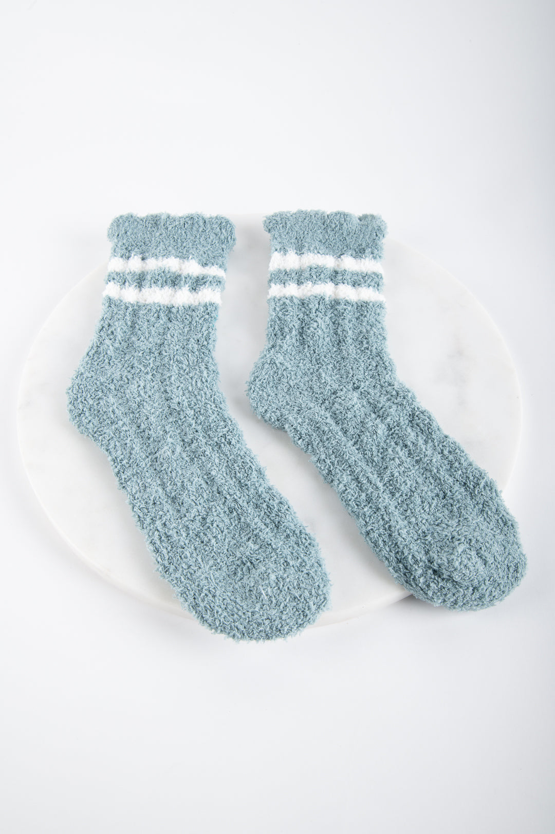 Socken mit Streifen
