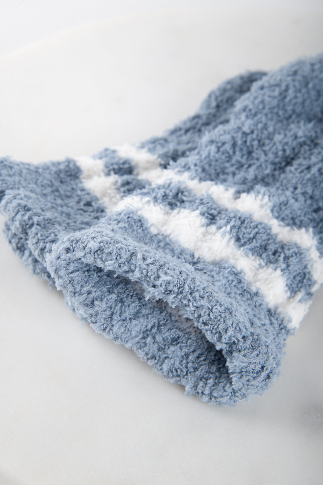 Socken mit Streifen