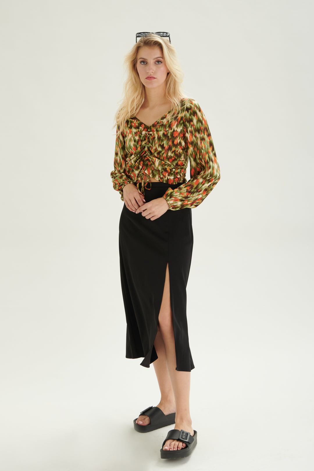 Shirt mit Blumenmuster