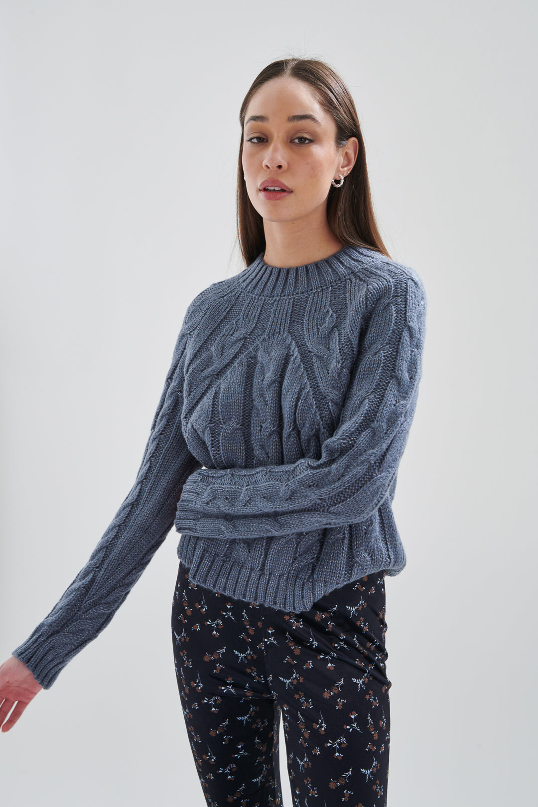 Pullover mit Struktur