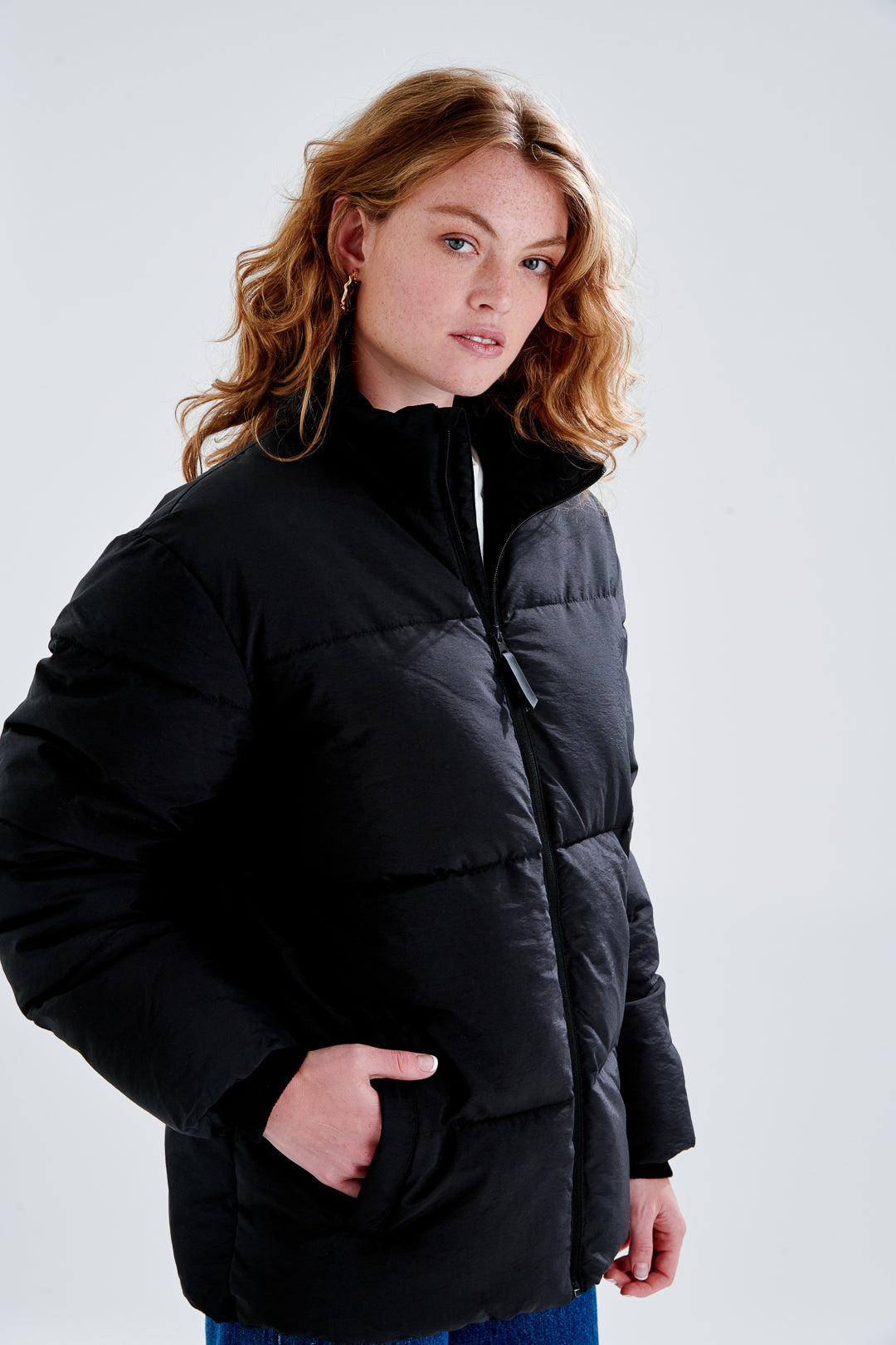 Jacke mit Steppmuster
