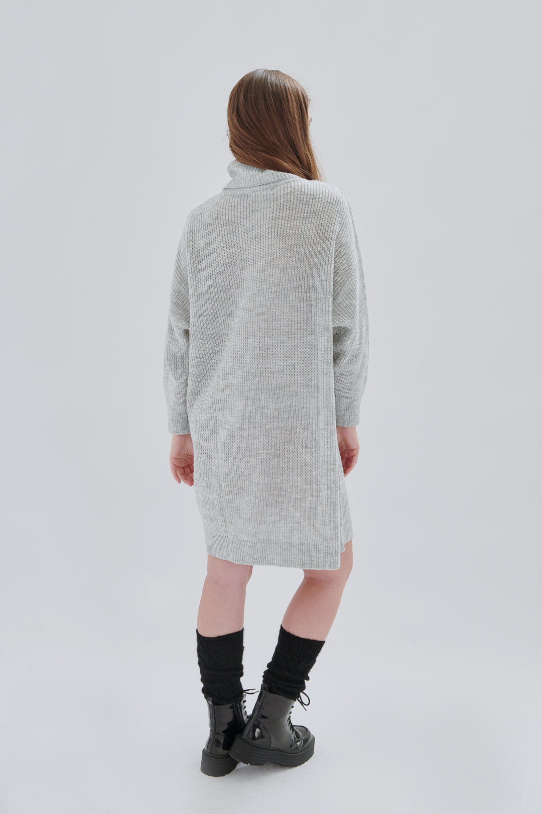 Strickkleid mit Rollkragen
