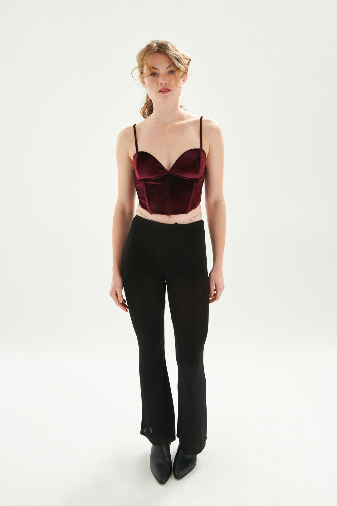 Hose mit Glitzer Details