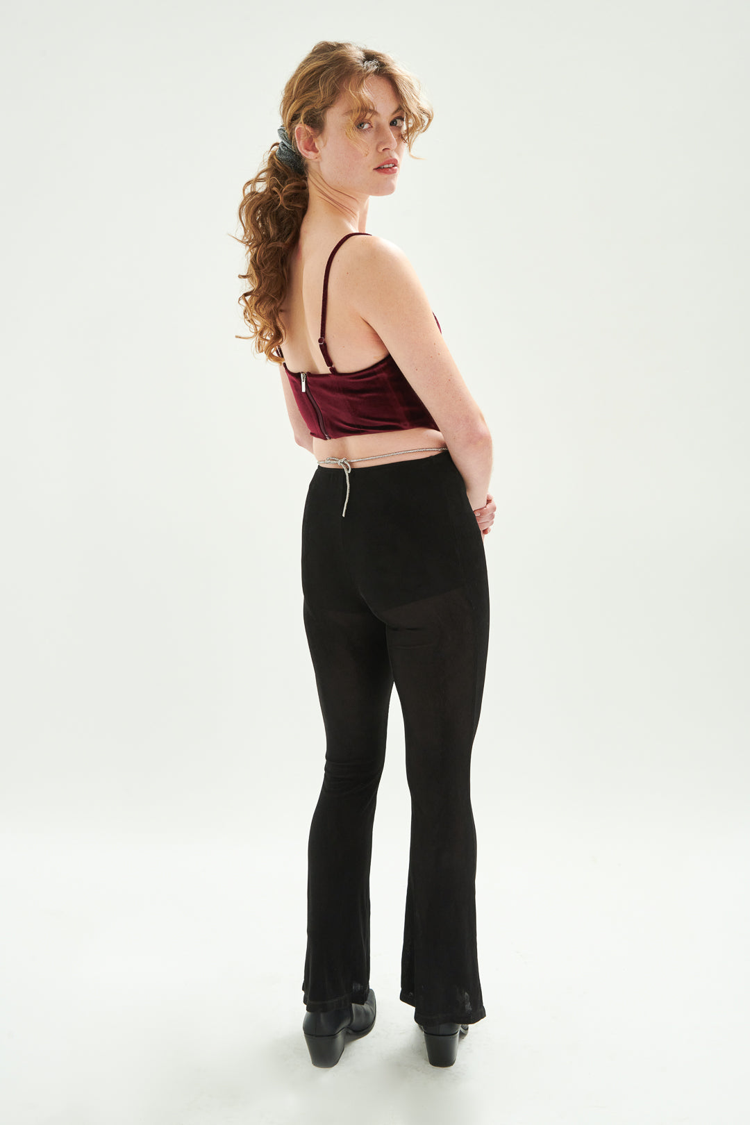 Hose mit Glitzer Details