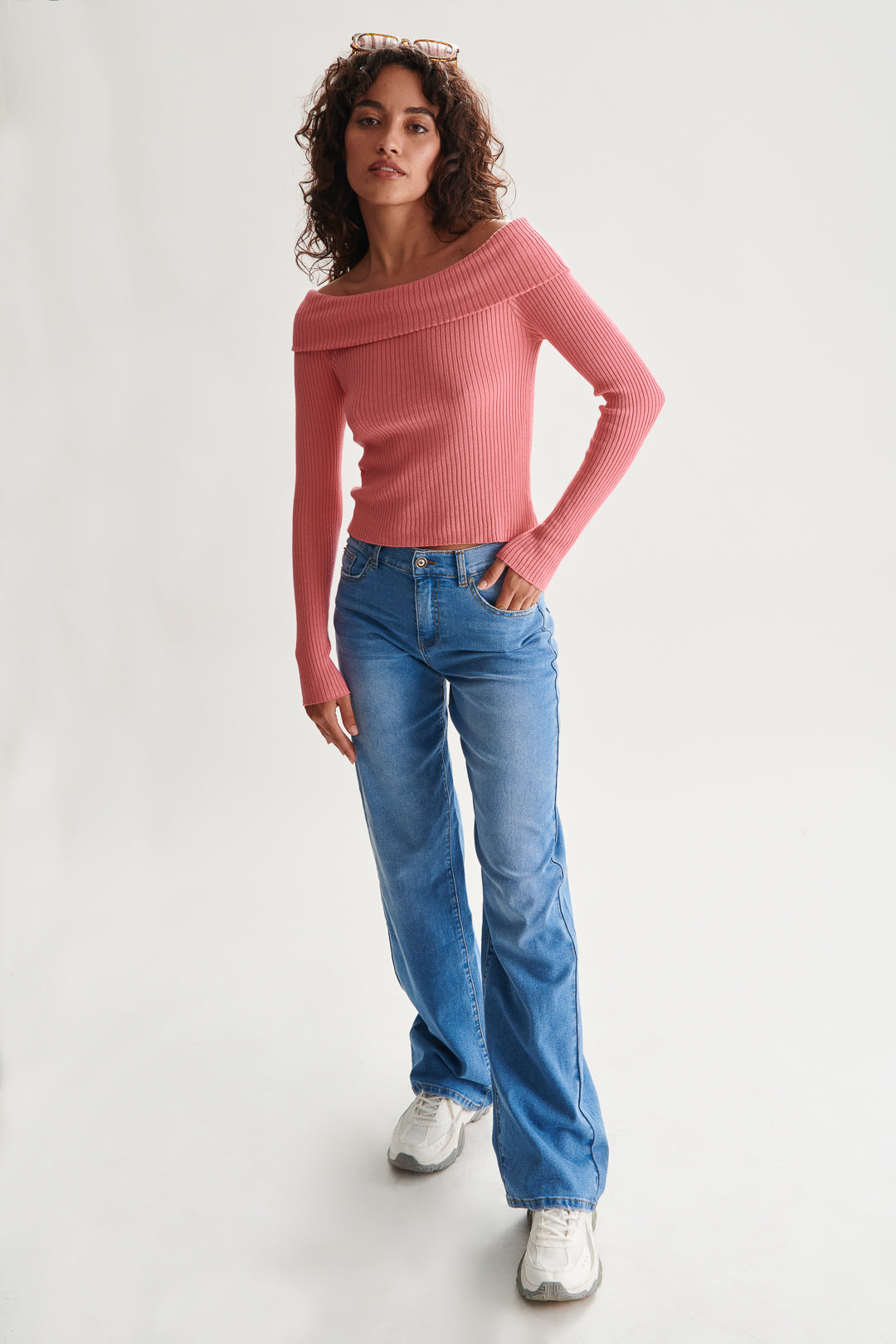 Pullover in Pink