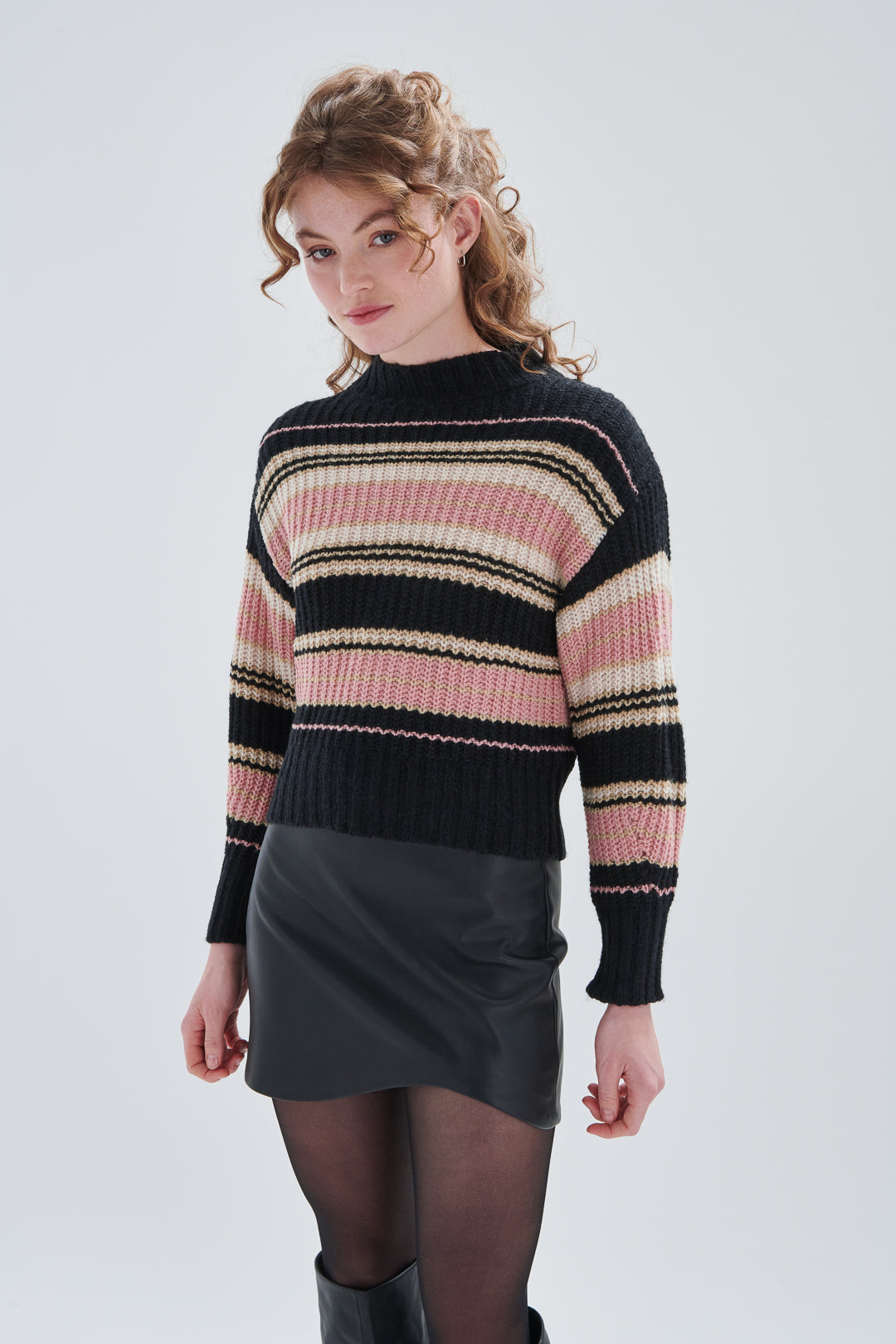 Pullover mit Wollanteil