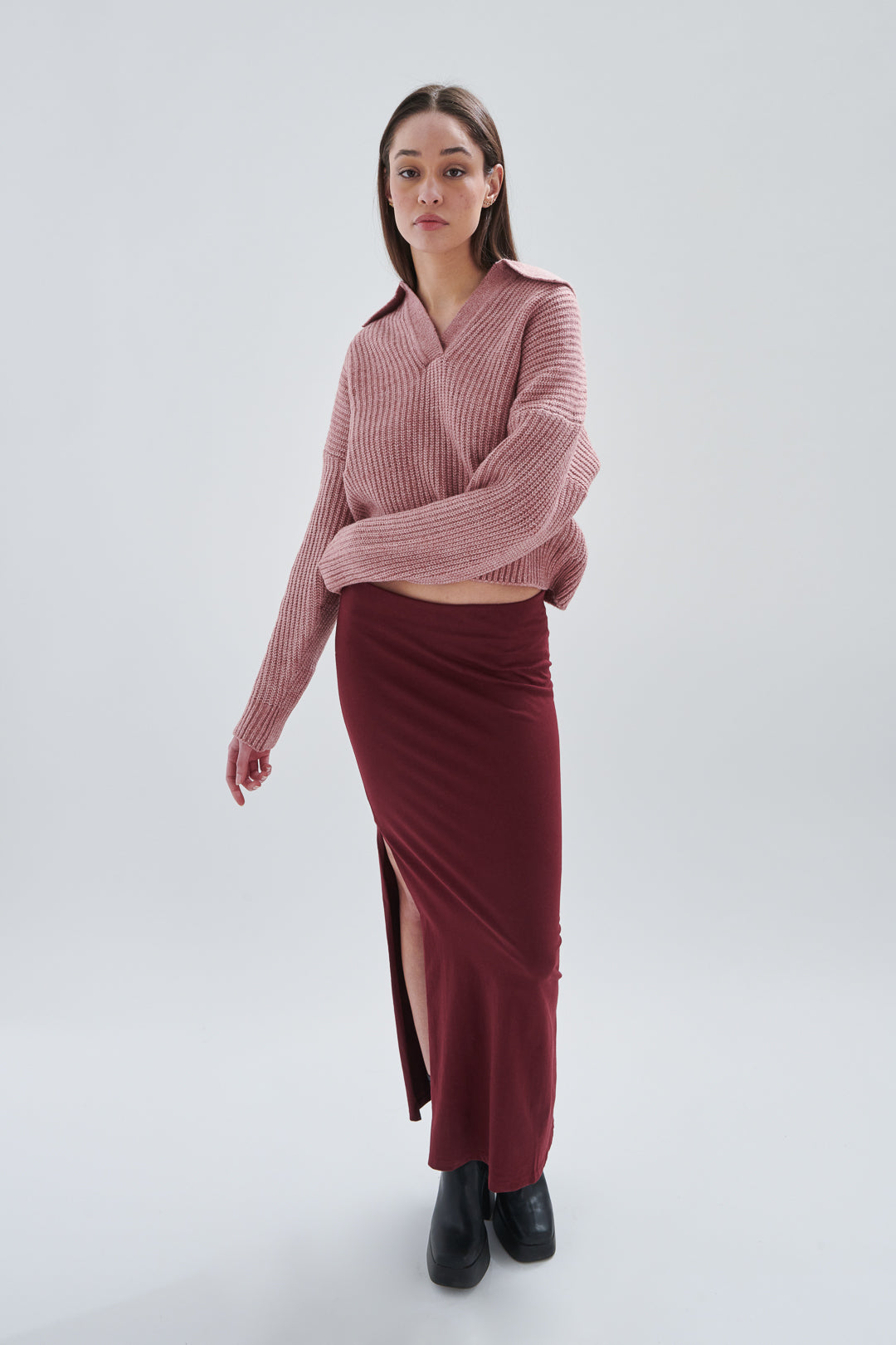 Pullover mit Wollanteil