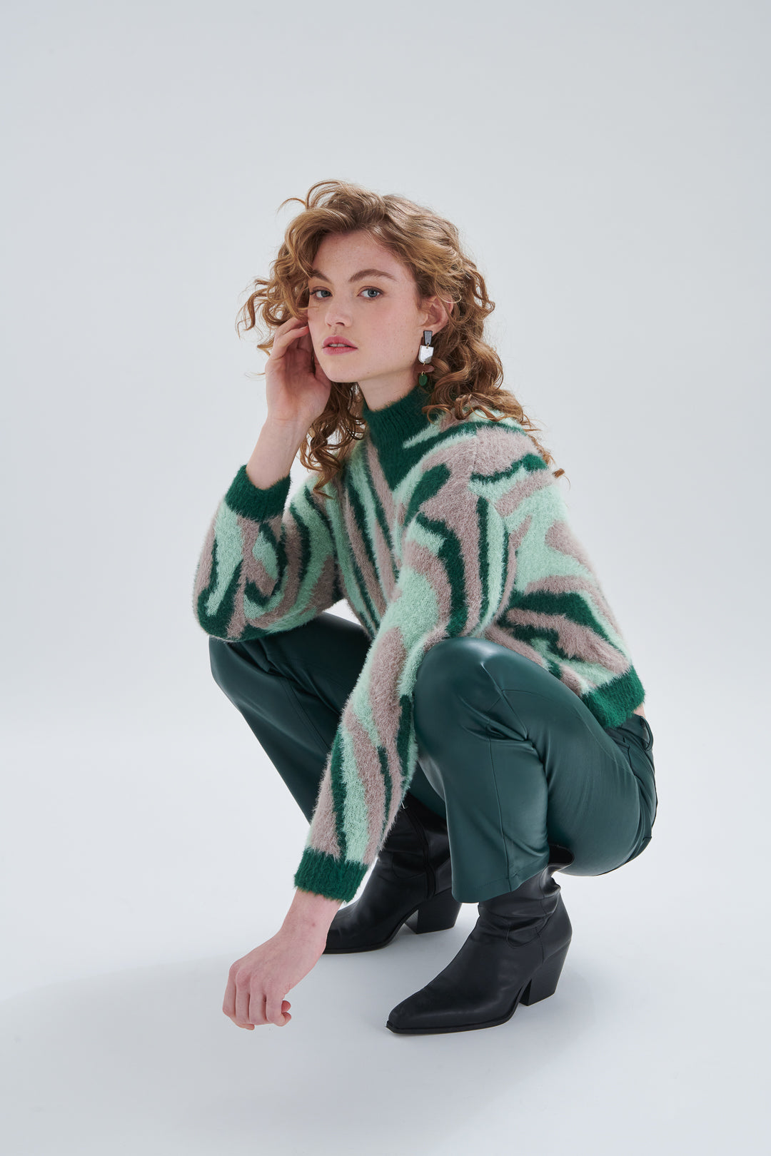 Pullover mit Mustern