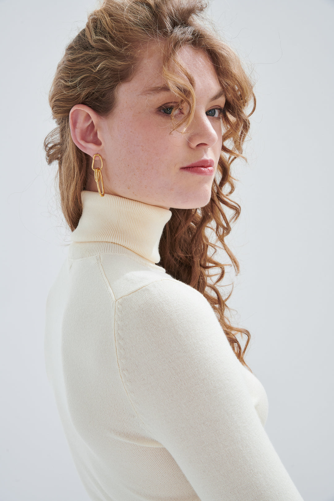Pullover mit Rollkragen