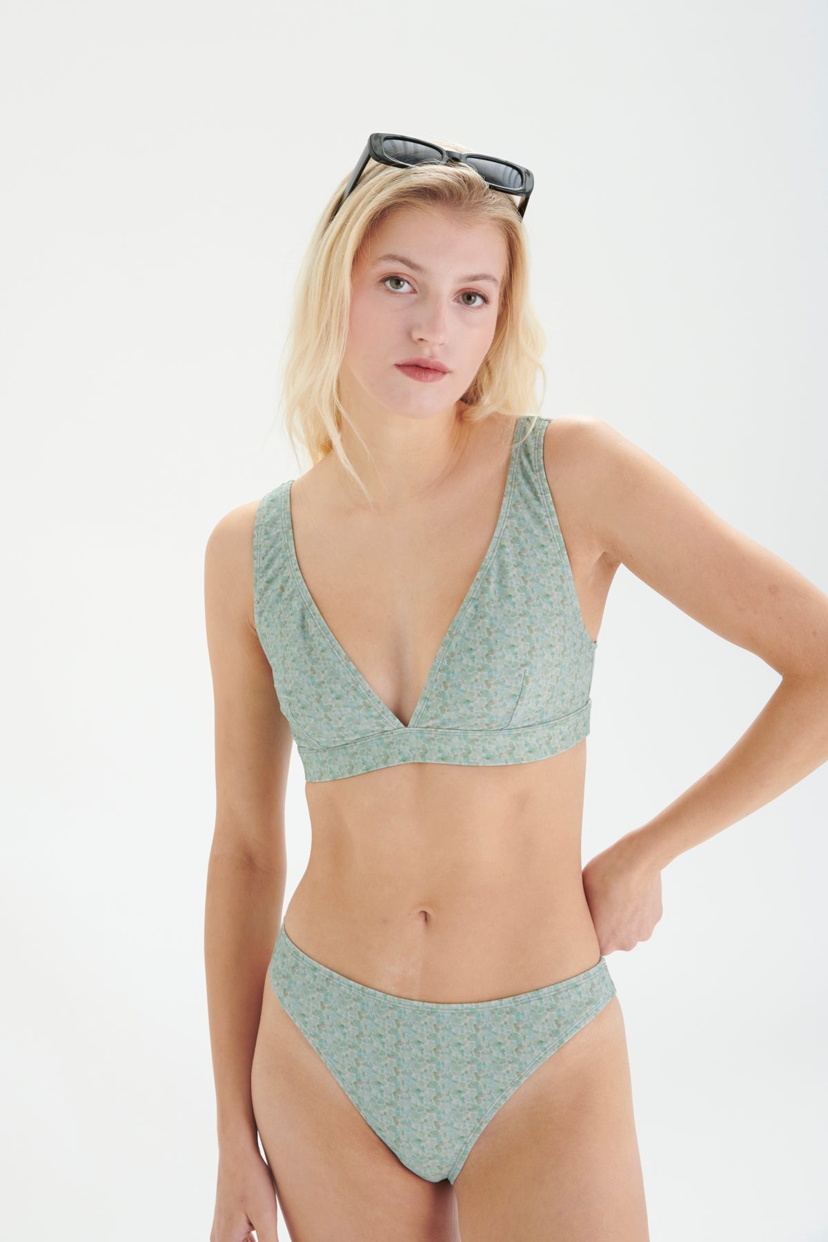 Bikini Hose gemustert