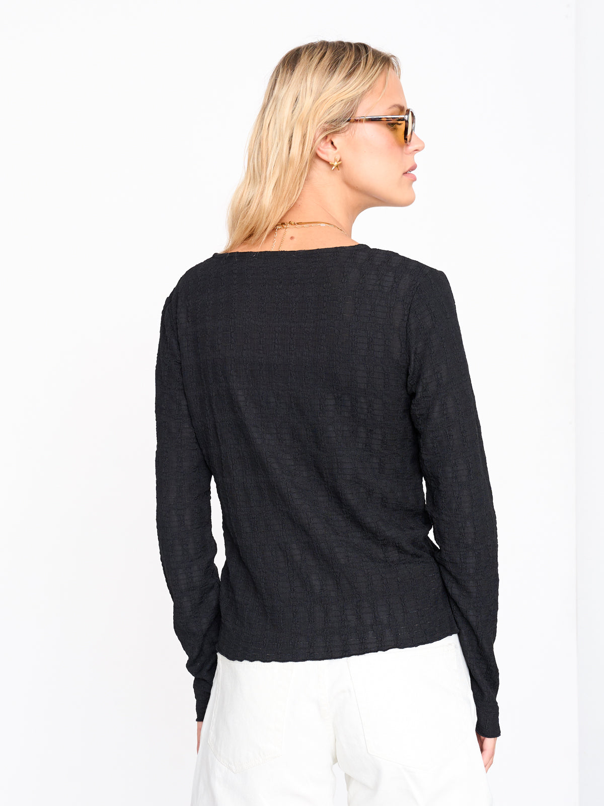 Shirt in Schwarz