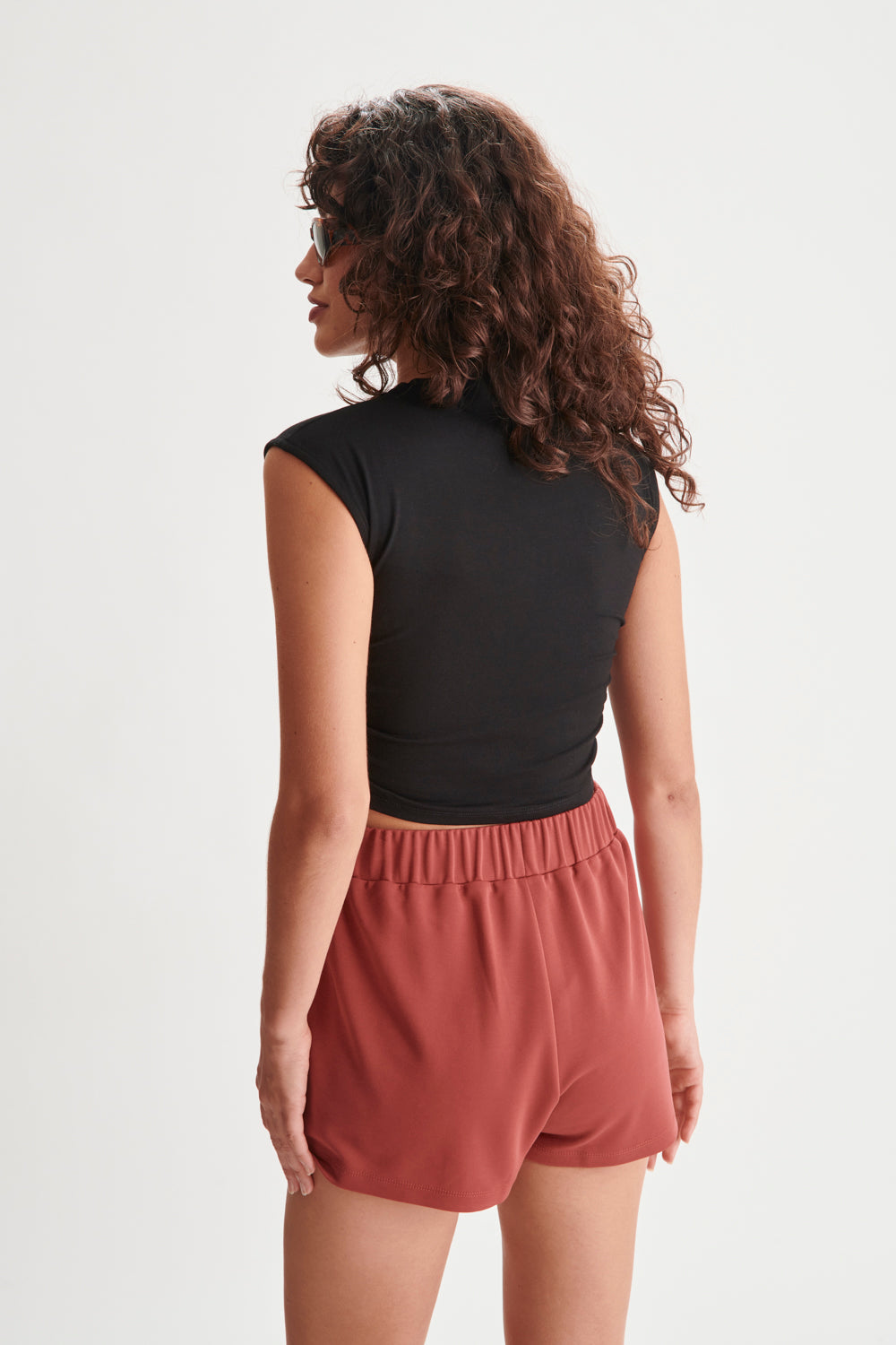 Top in Schwarz