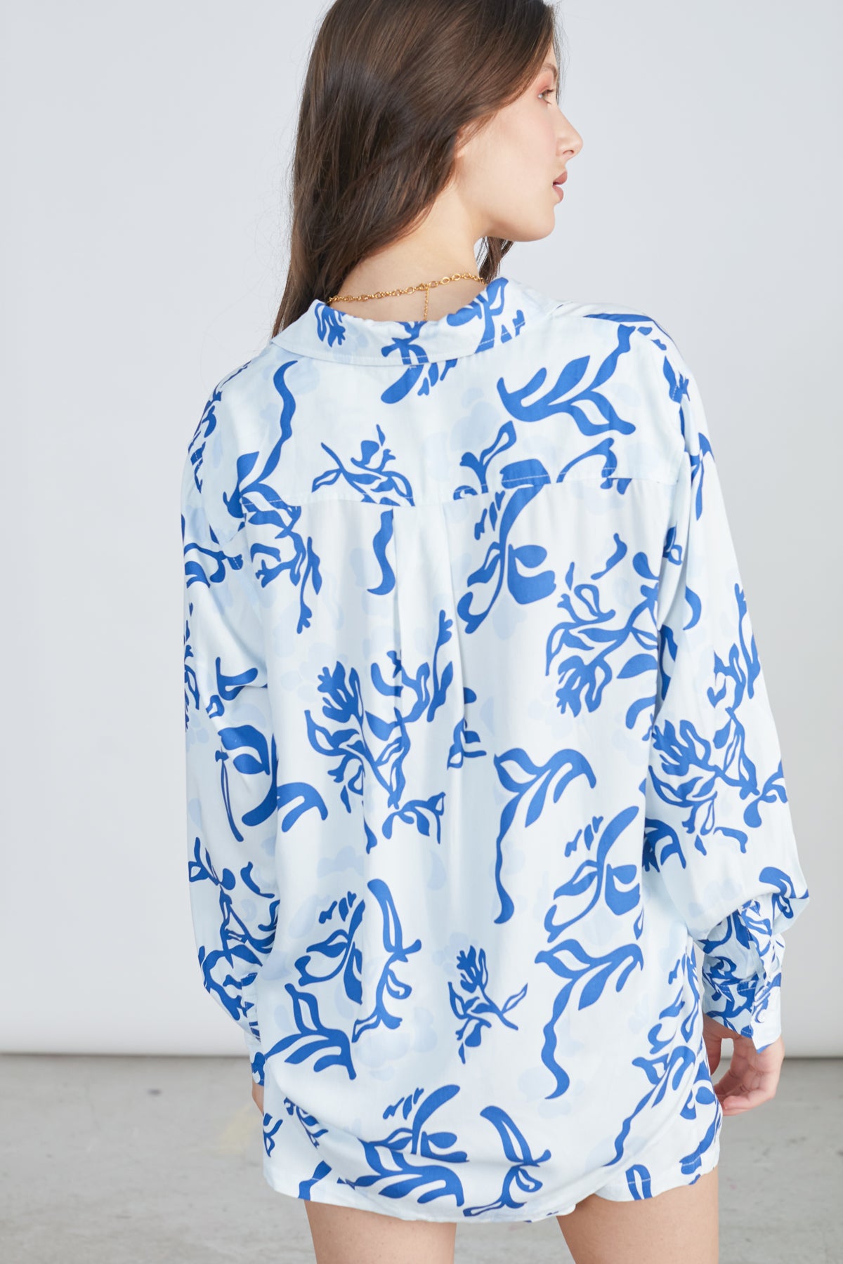 Bluse aus Viskose
