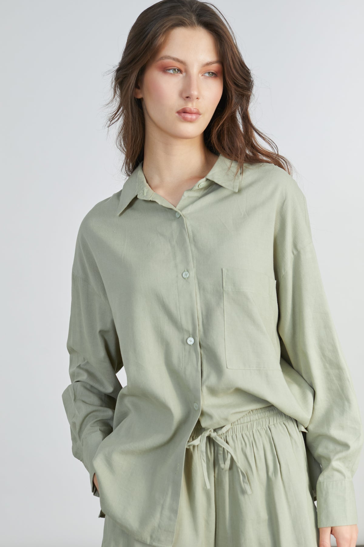 Shirt in Grün