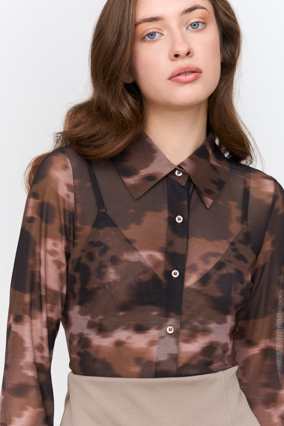 Shirt gemustert