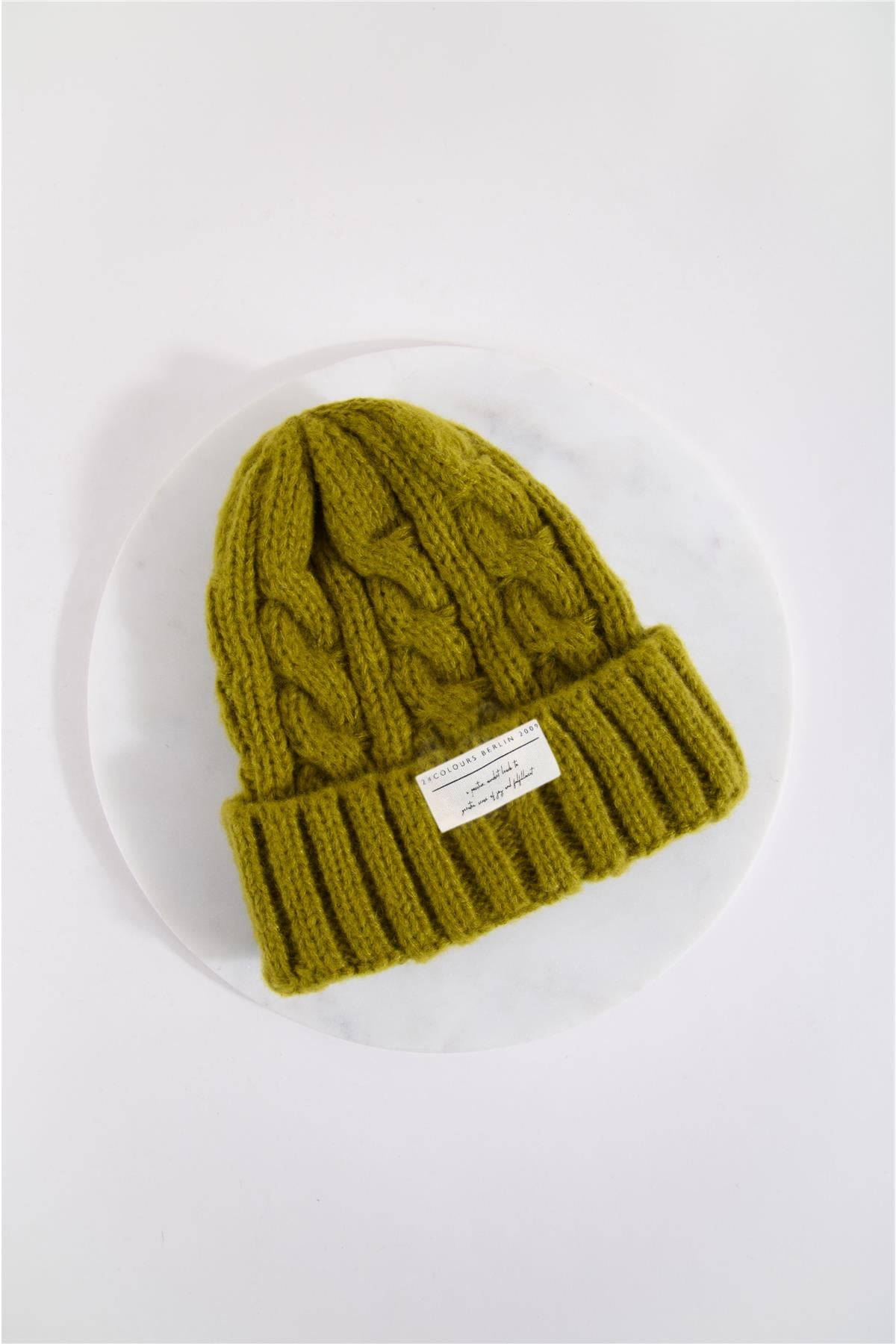 Mütze in Grün