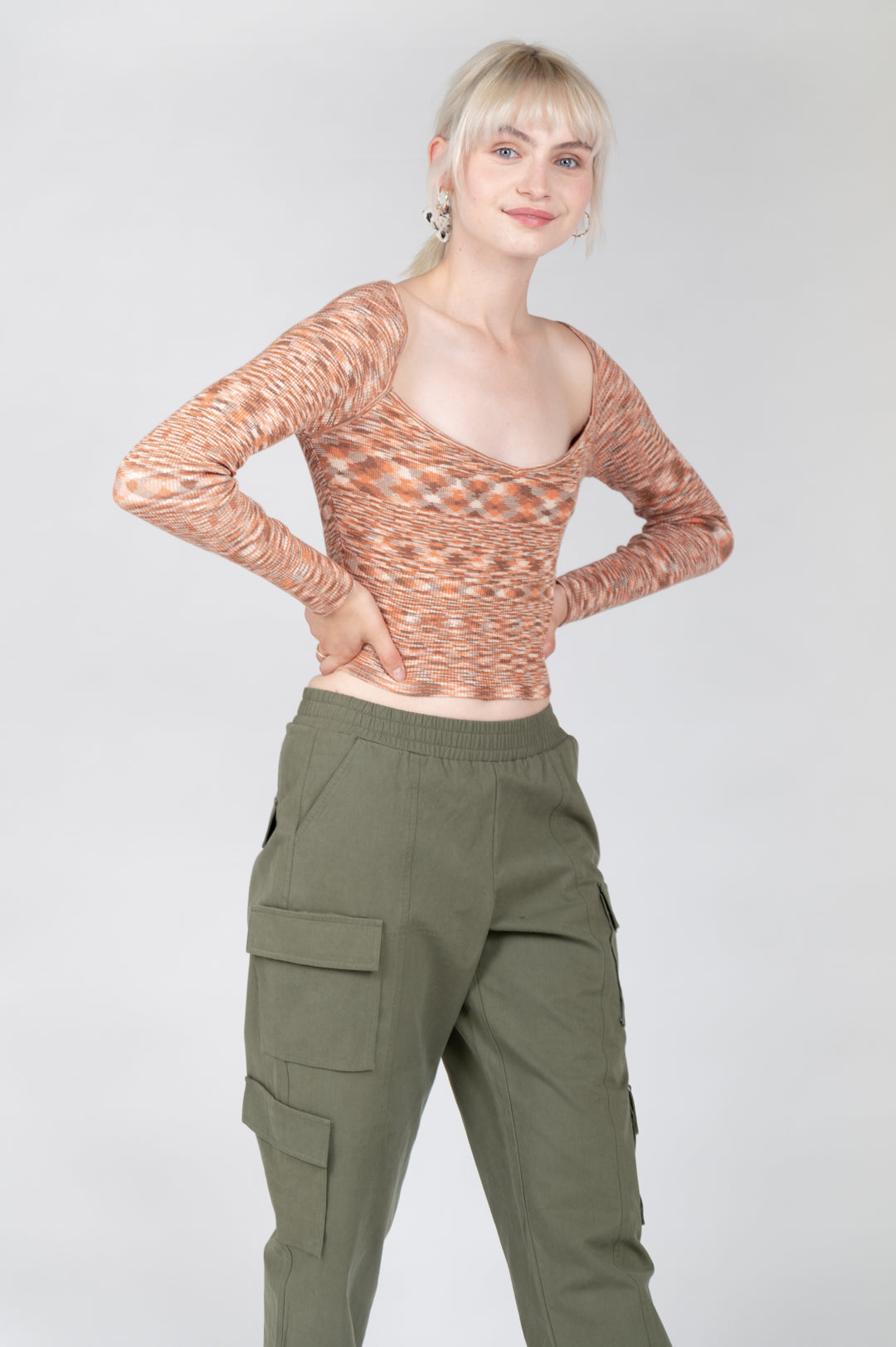 Pullover cropped