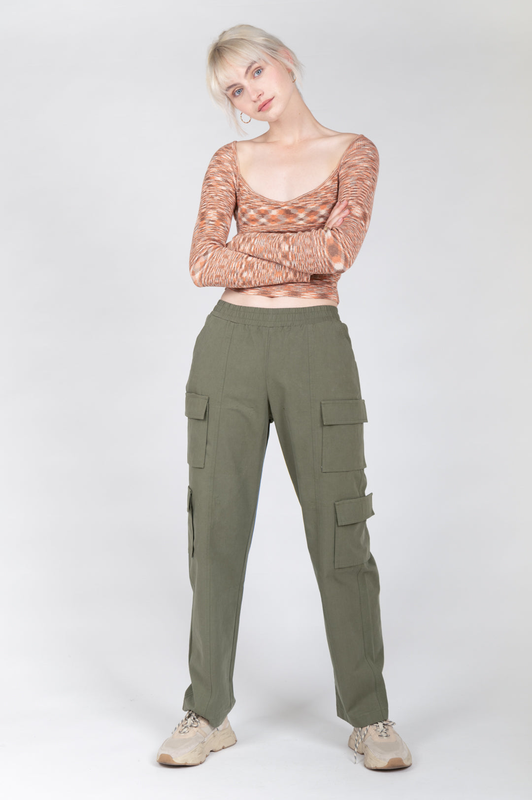 Pullover cropped