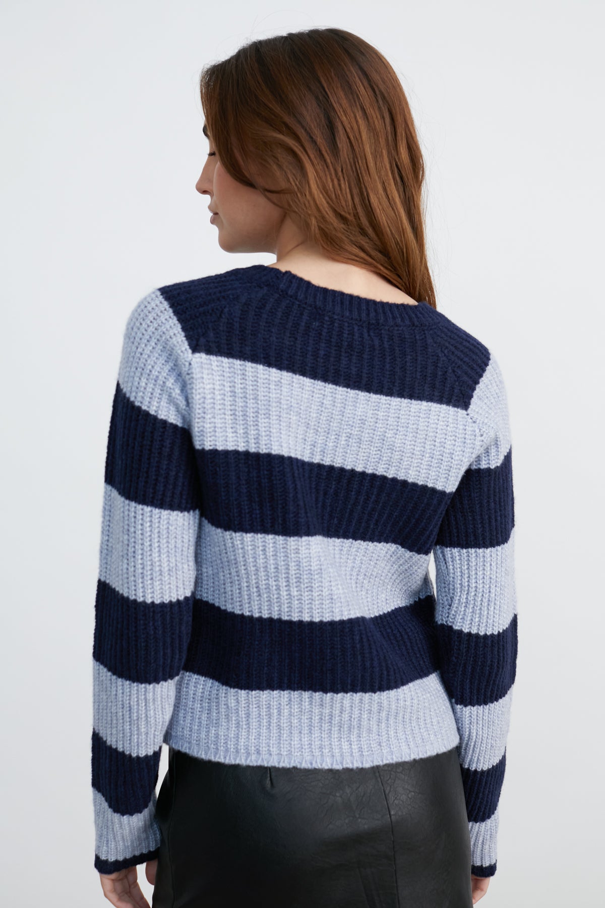 Pullover gestreift
