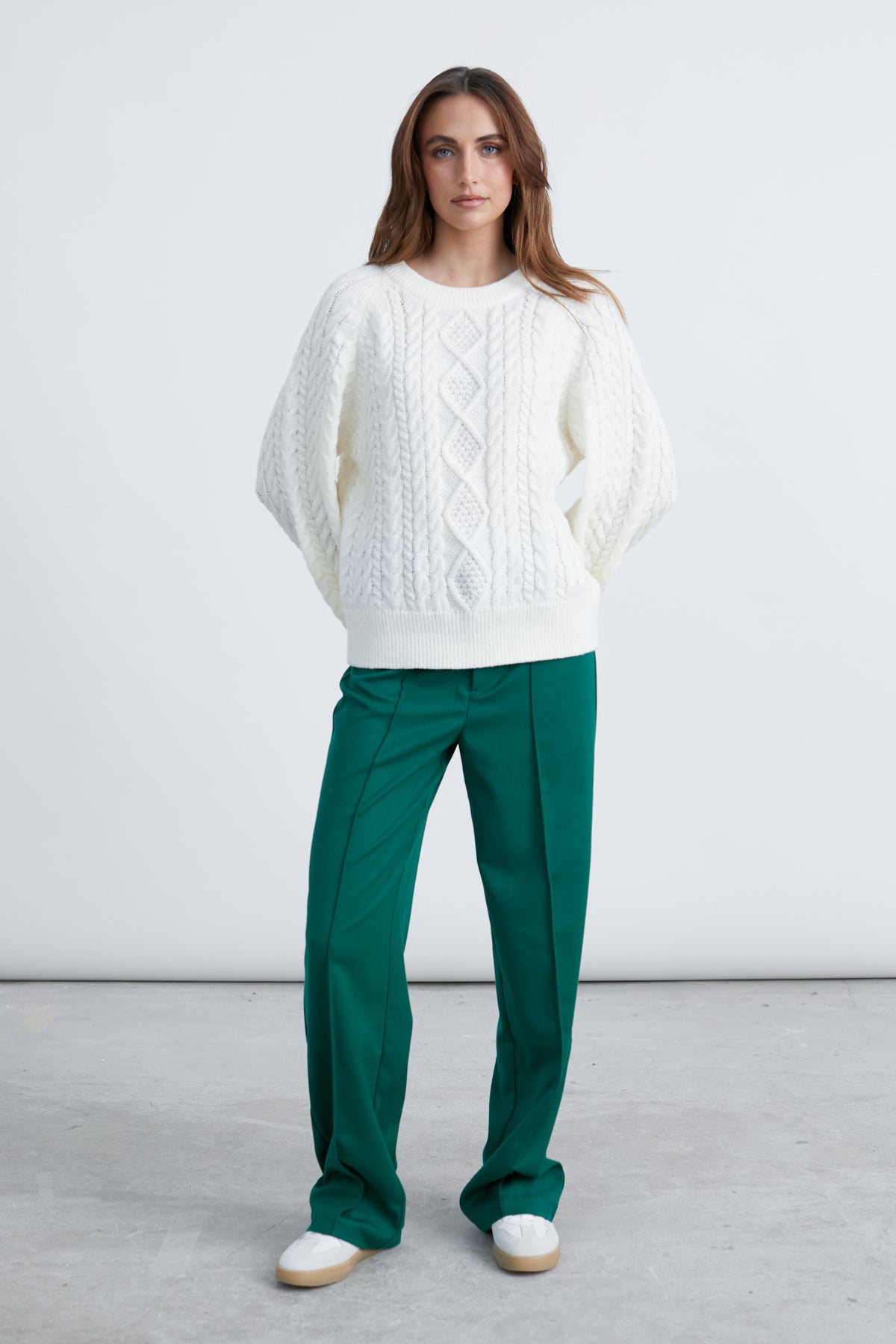 Pullover in Weiß