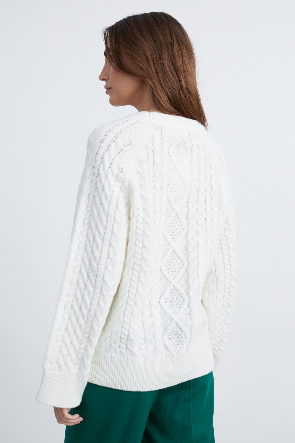 Pullover in Weiß