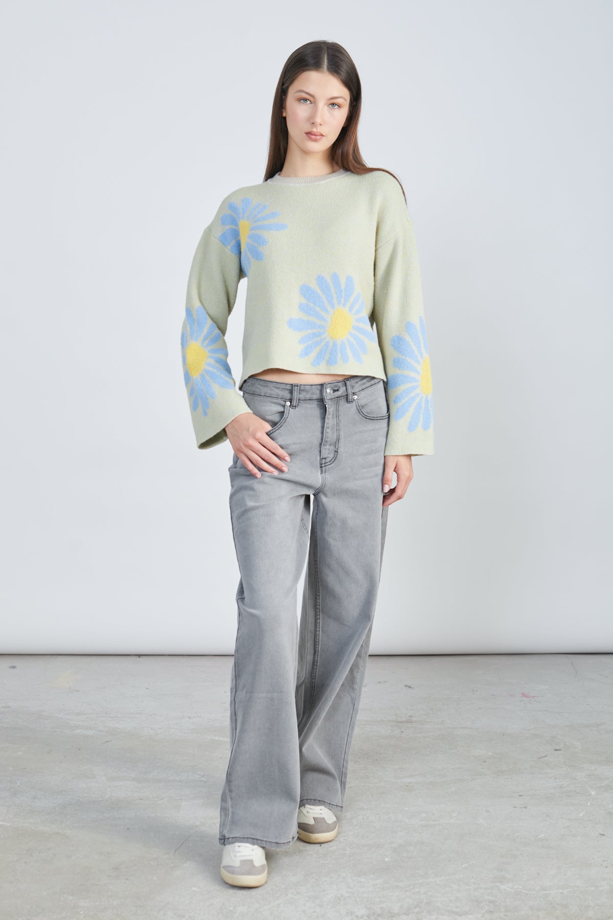 Pullover gestrickt