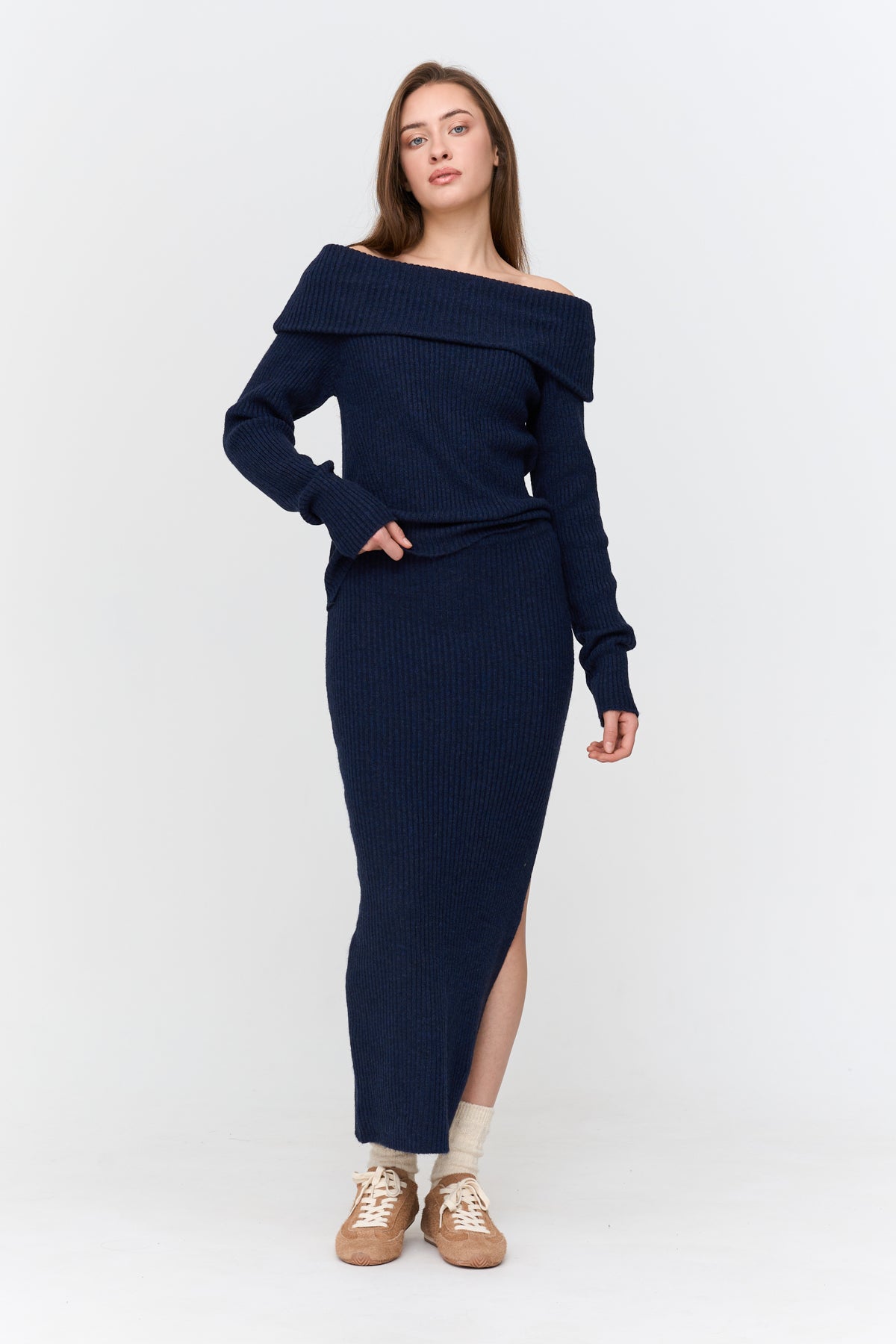 Pullover in Blau