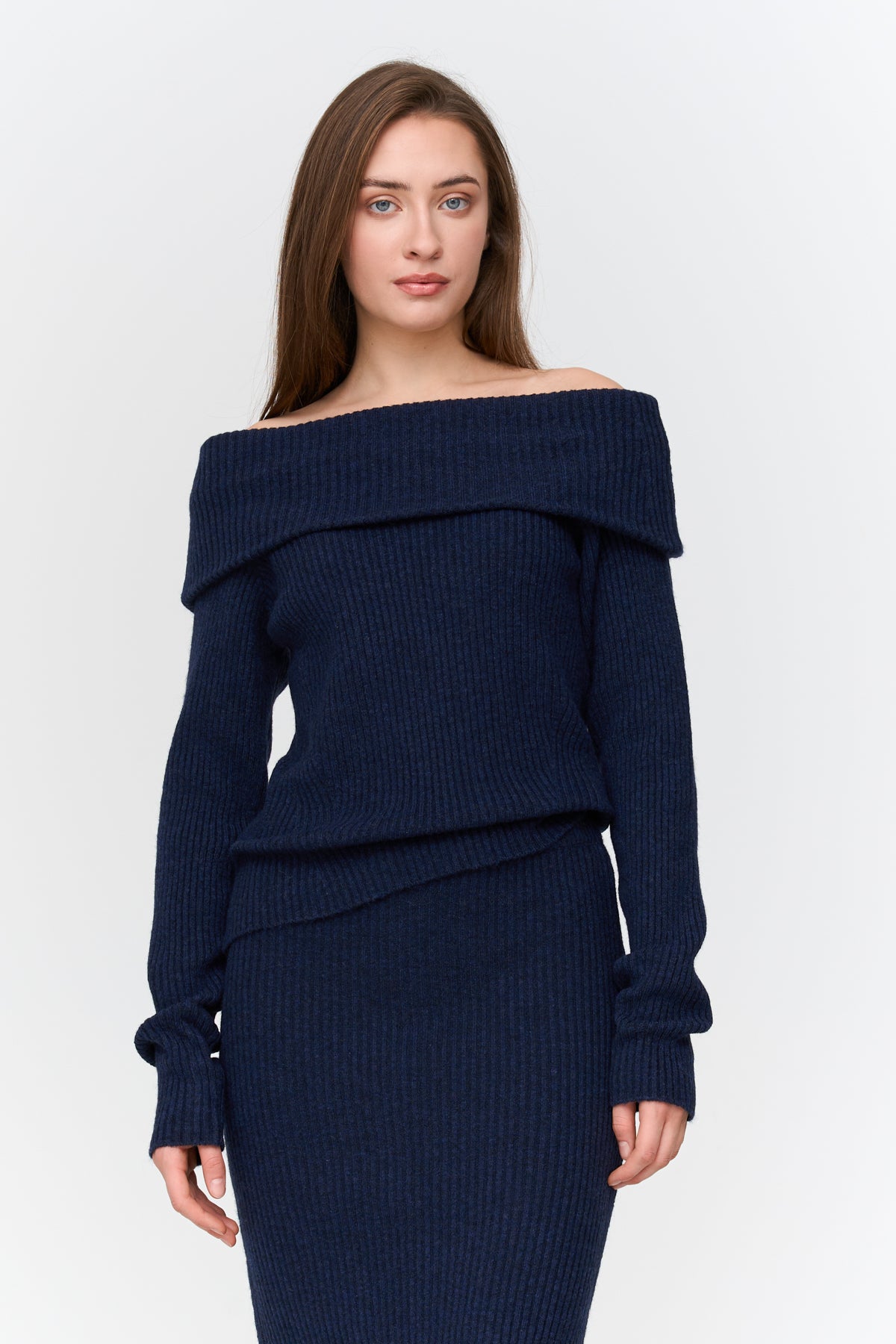 Pullover in Blau