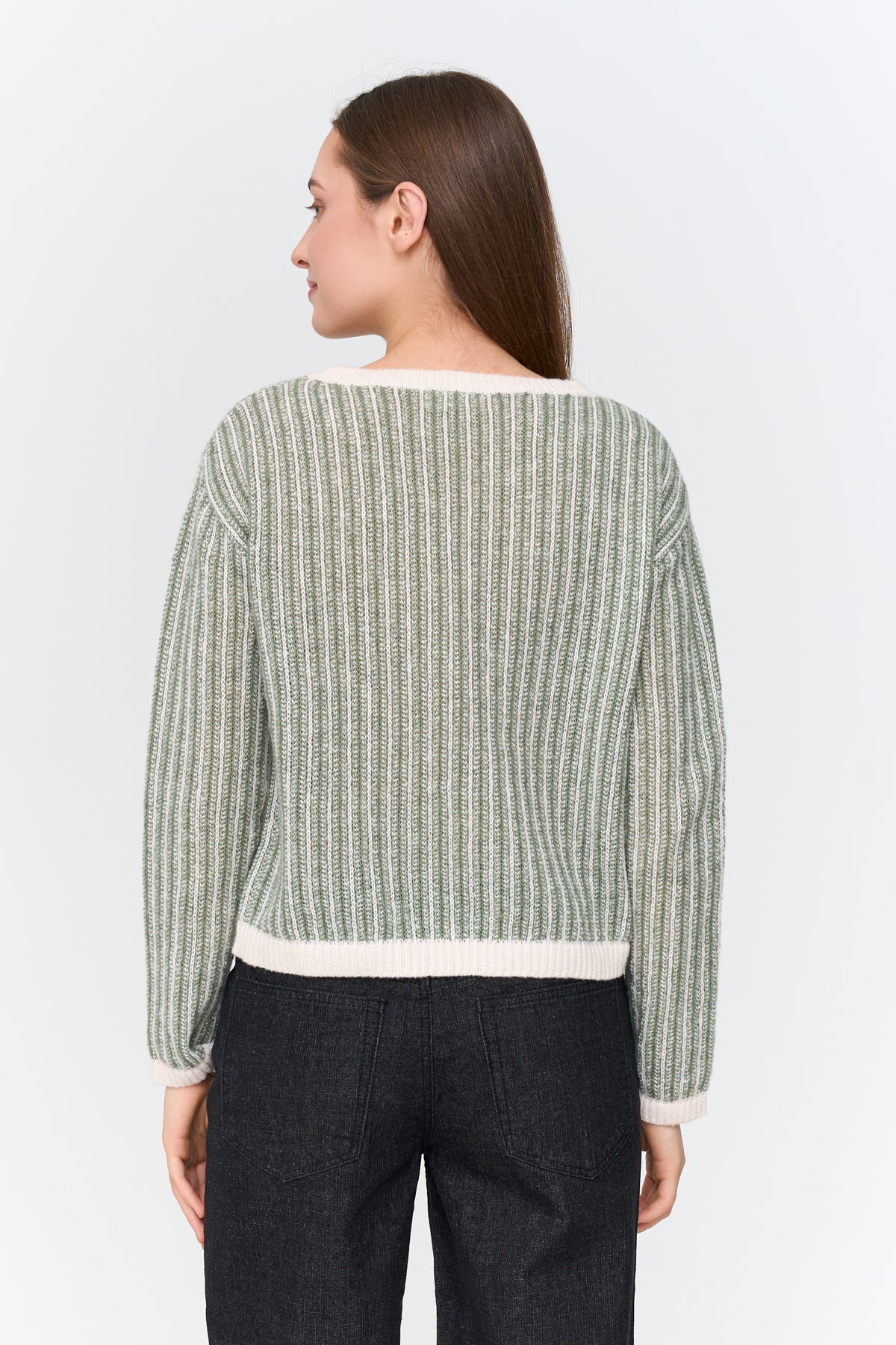 Pullover gestreift