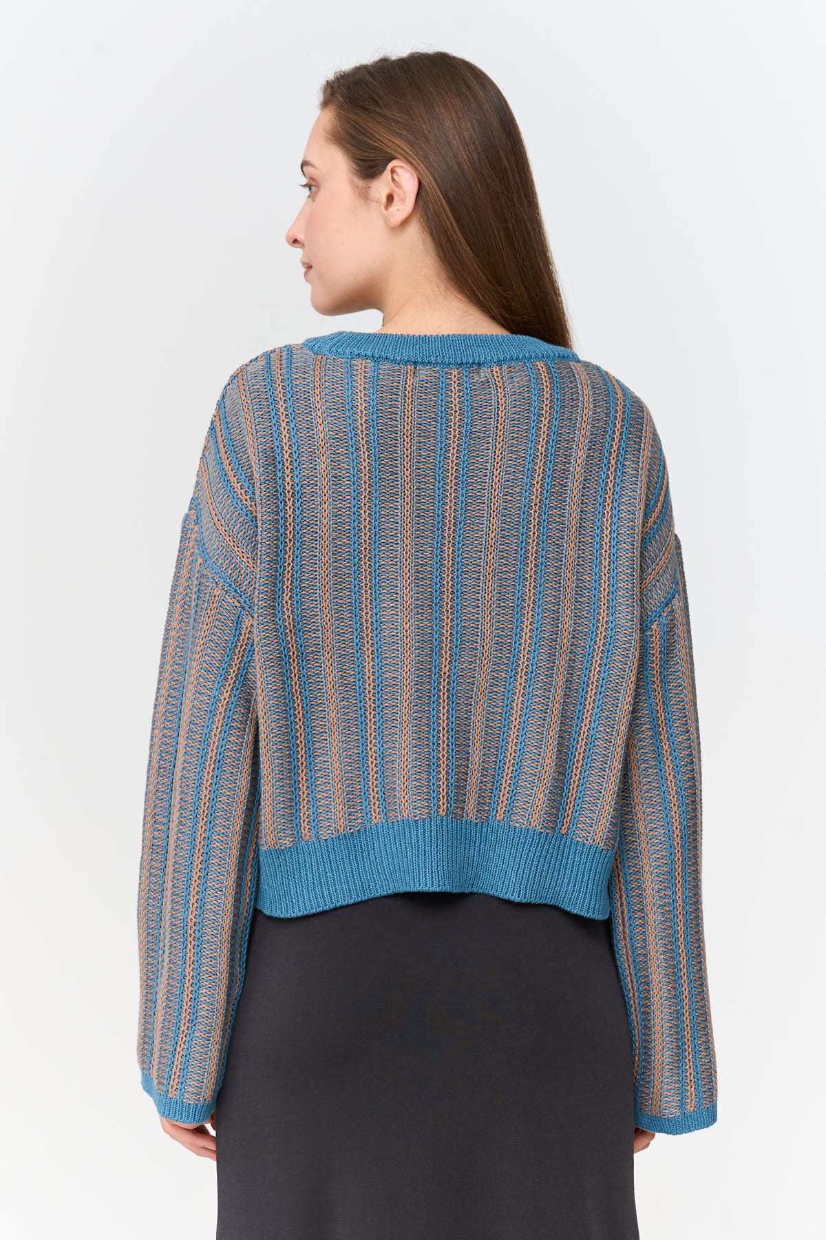 Pullover aus Baumwoll-Mix