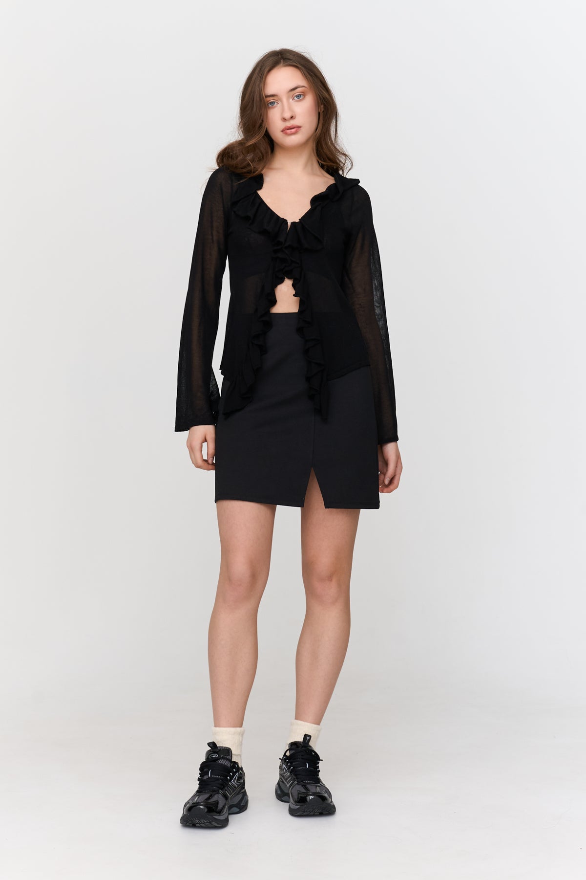 Cardigan in Schwarz