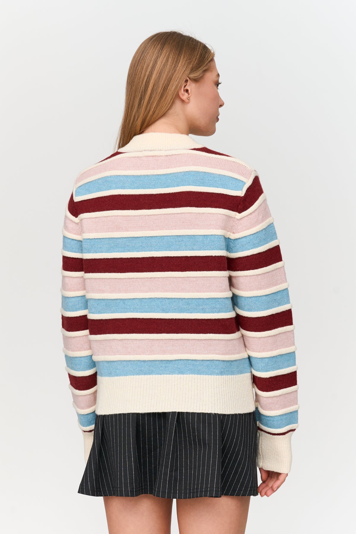 Pullover gestreift