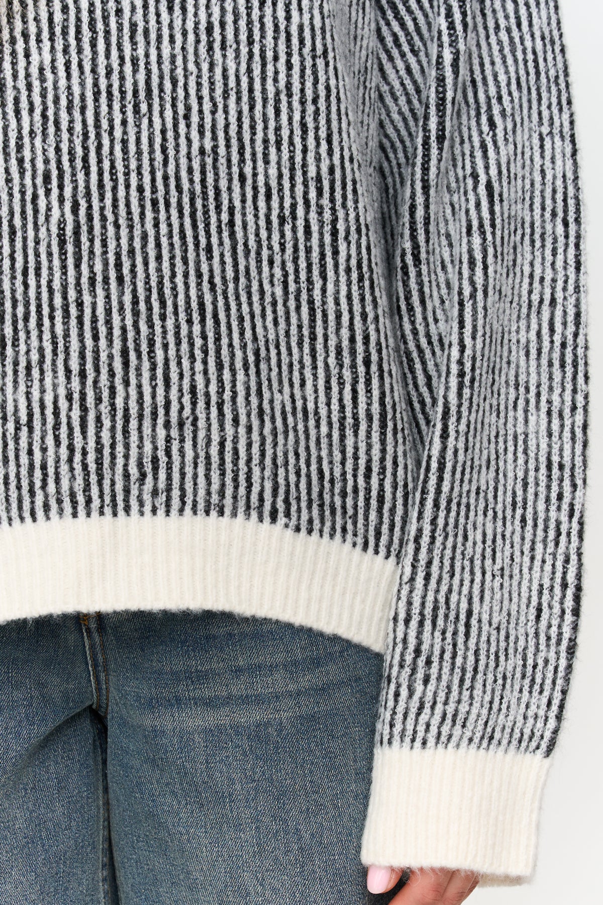 Pullover gestreift
