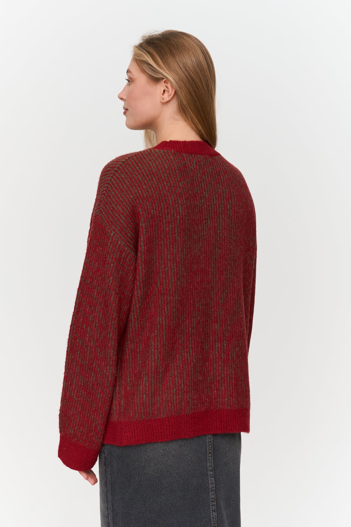 Pullover gestreift