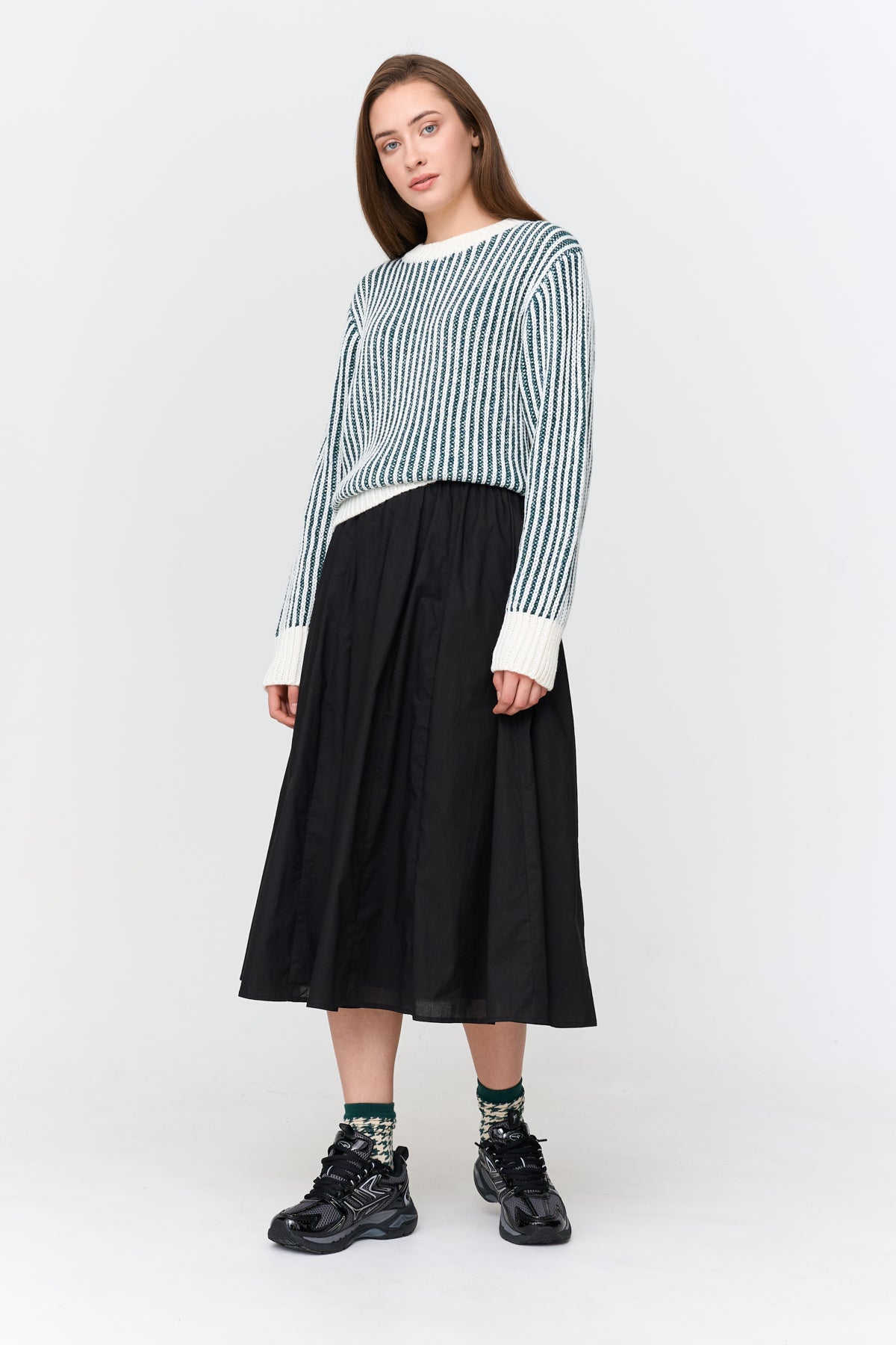 Pullover gestreift