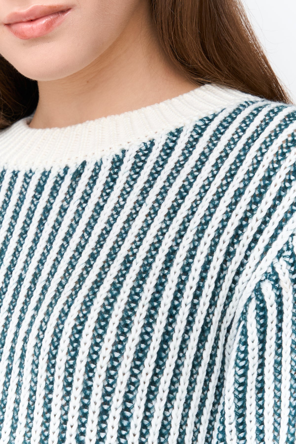 Pullover gestreift