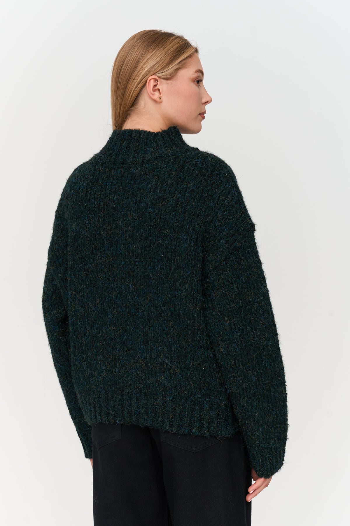 Pullover in Grün