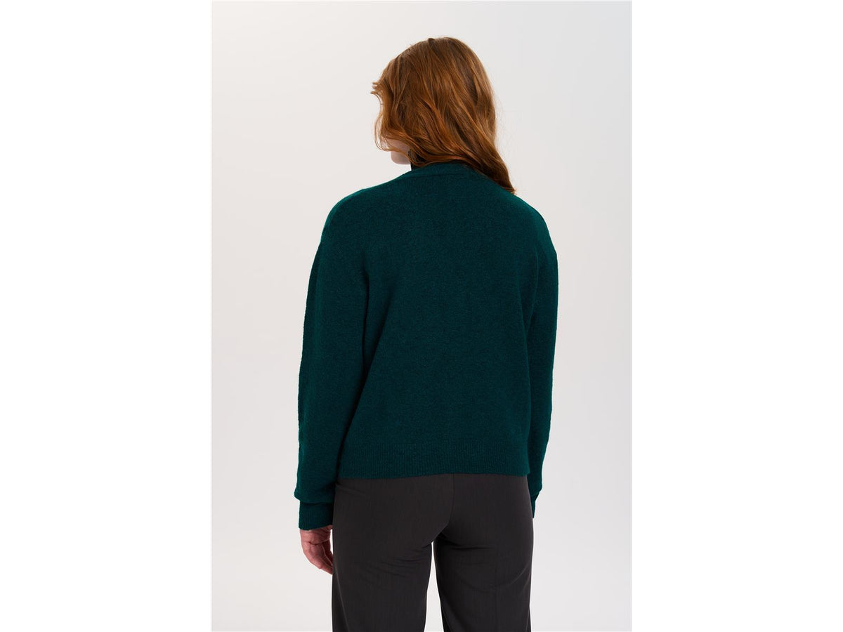 Cardigan mit Dalmatiner-Stickerei