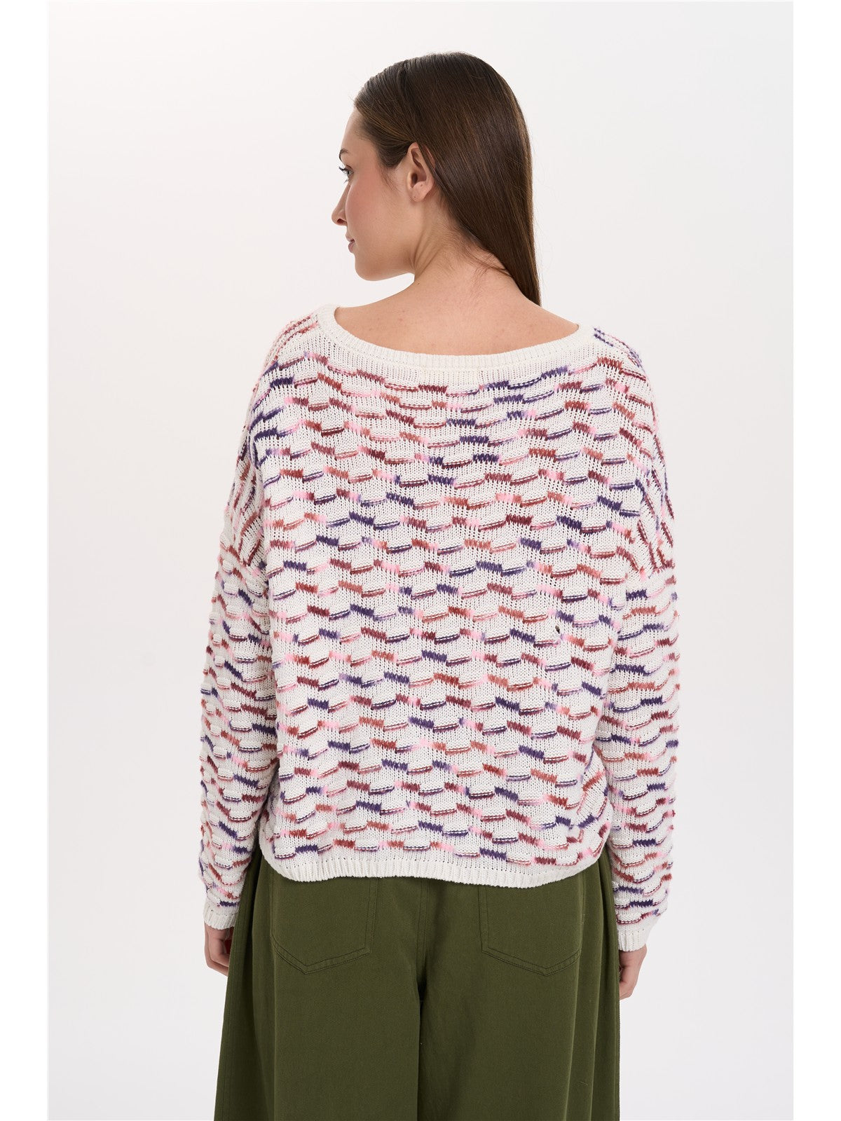 Pullover gemustert