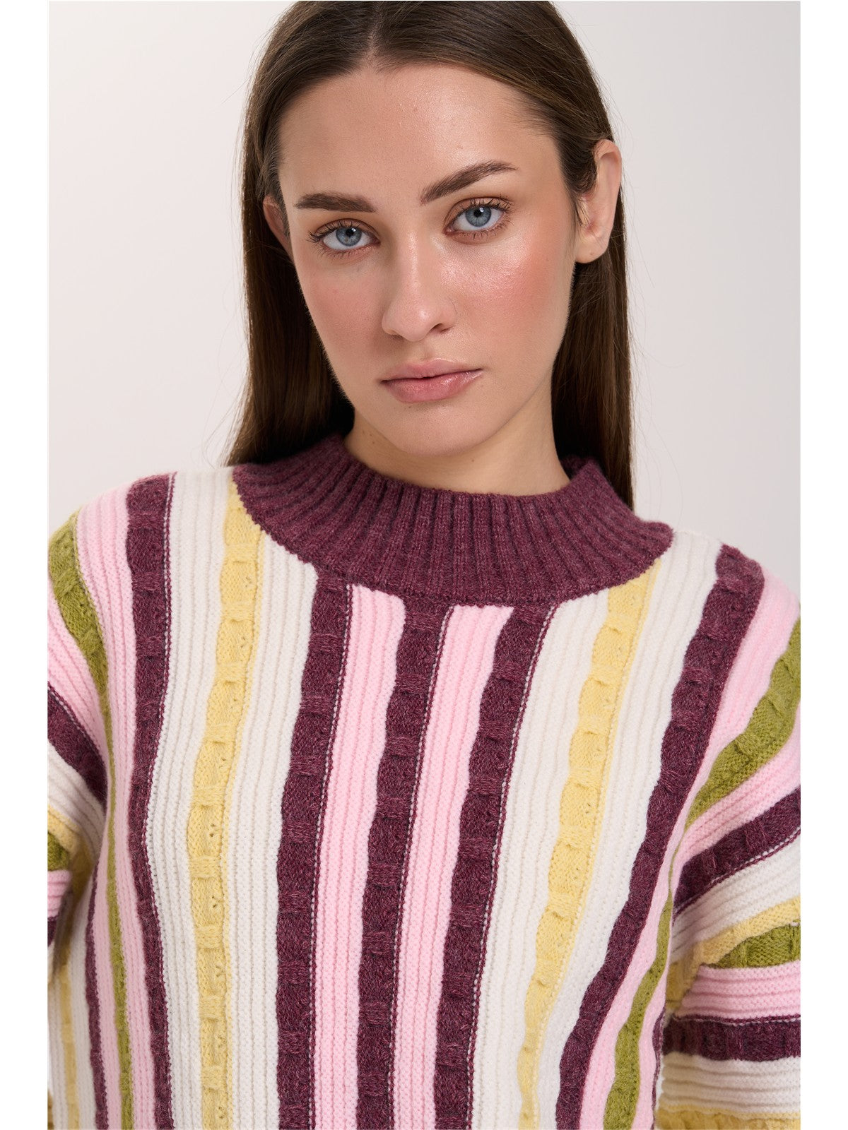 Pullover gestreift