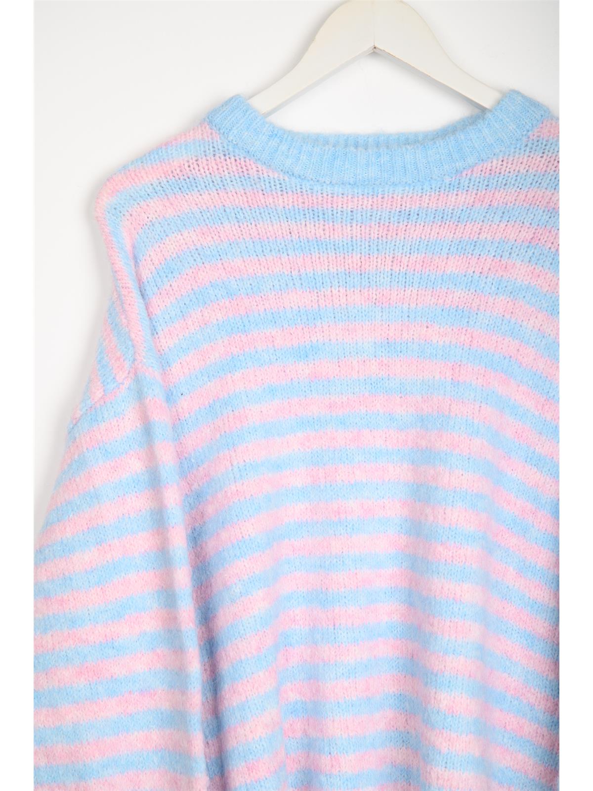 Pullover mit Streifenmuster