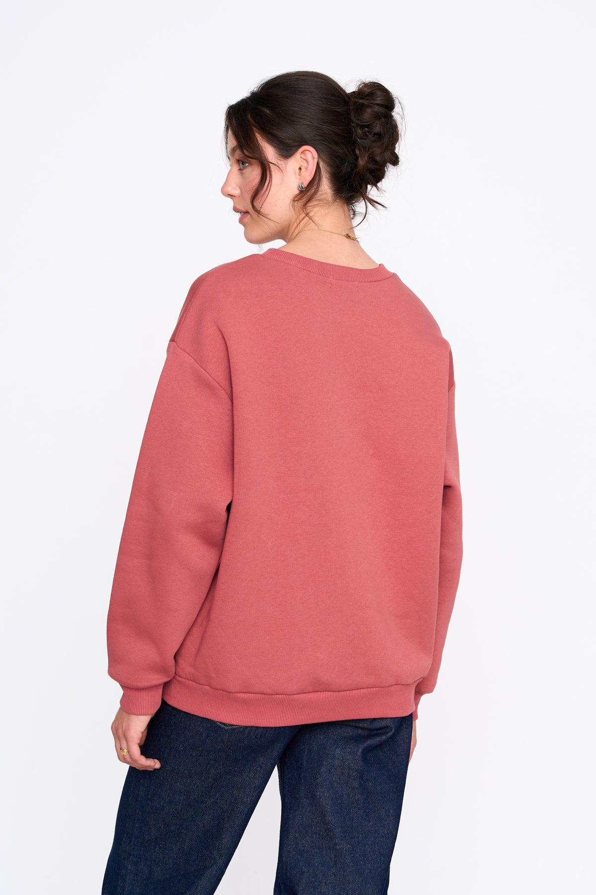Sweatshirt in Rost