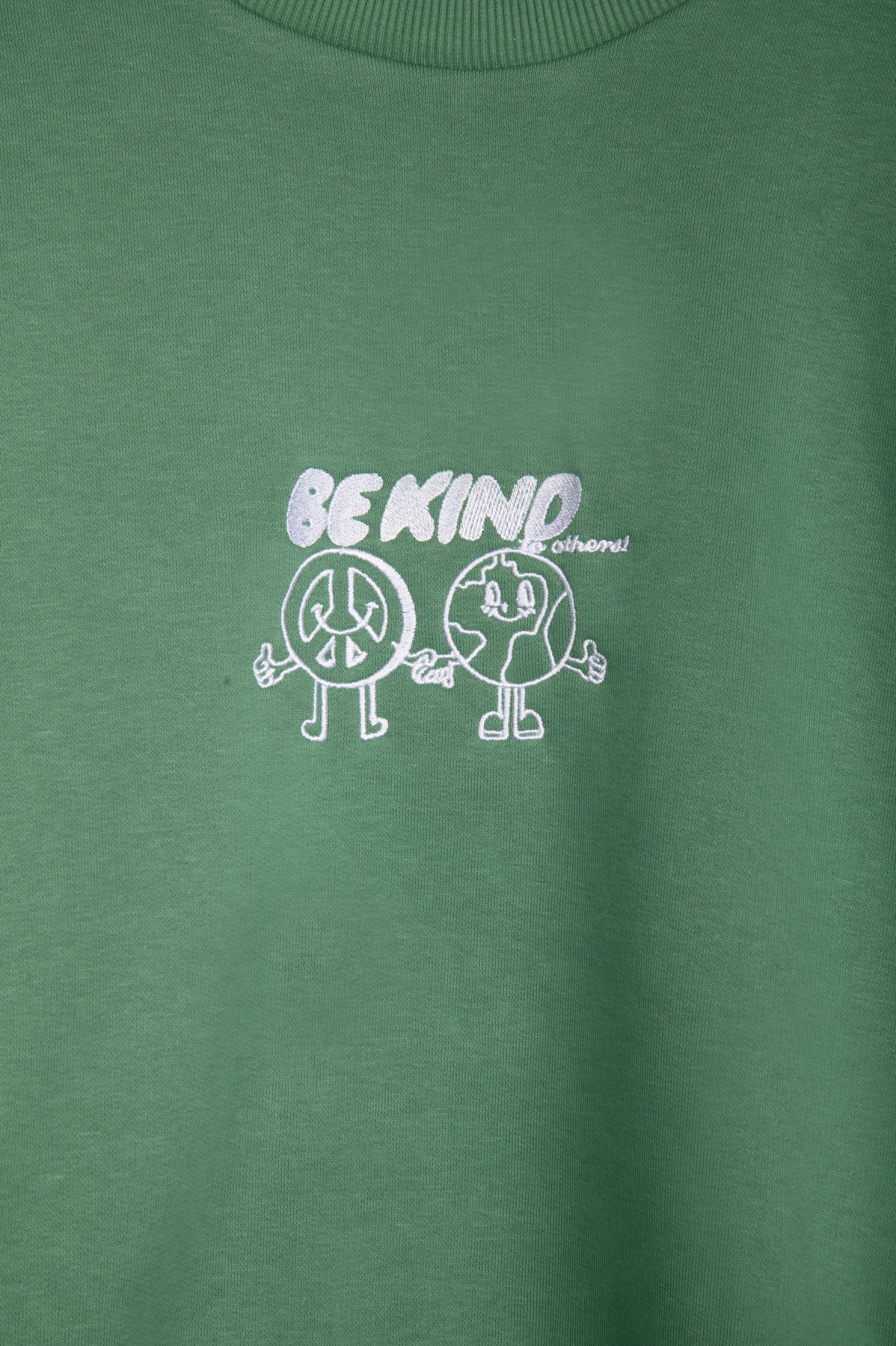 Sweatshirt in Grün