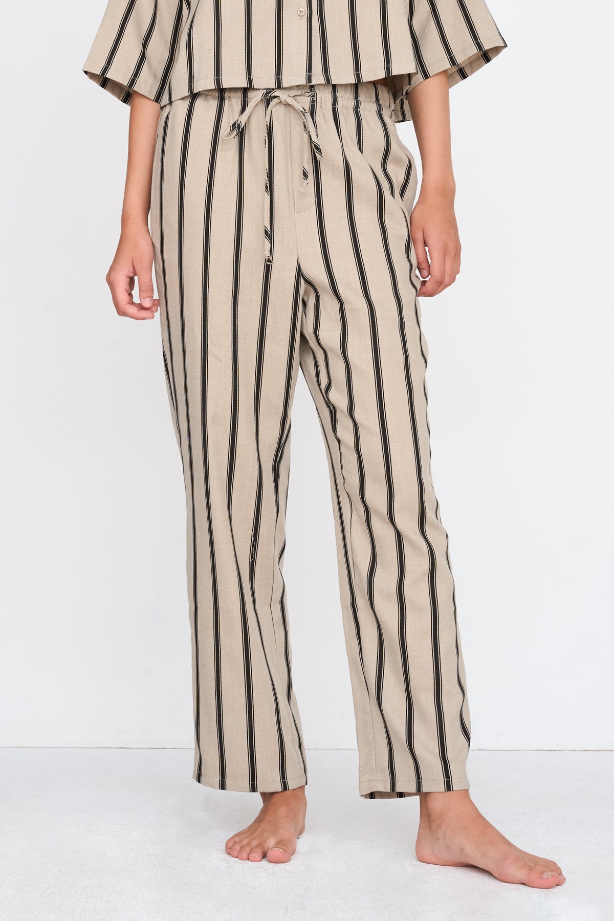 Hose gestreift