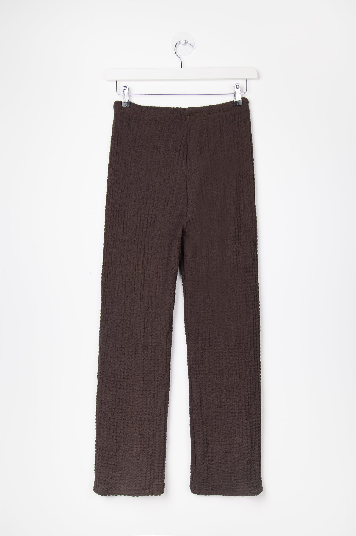 Hose aus Viskose-Baumwoll-Stoff