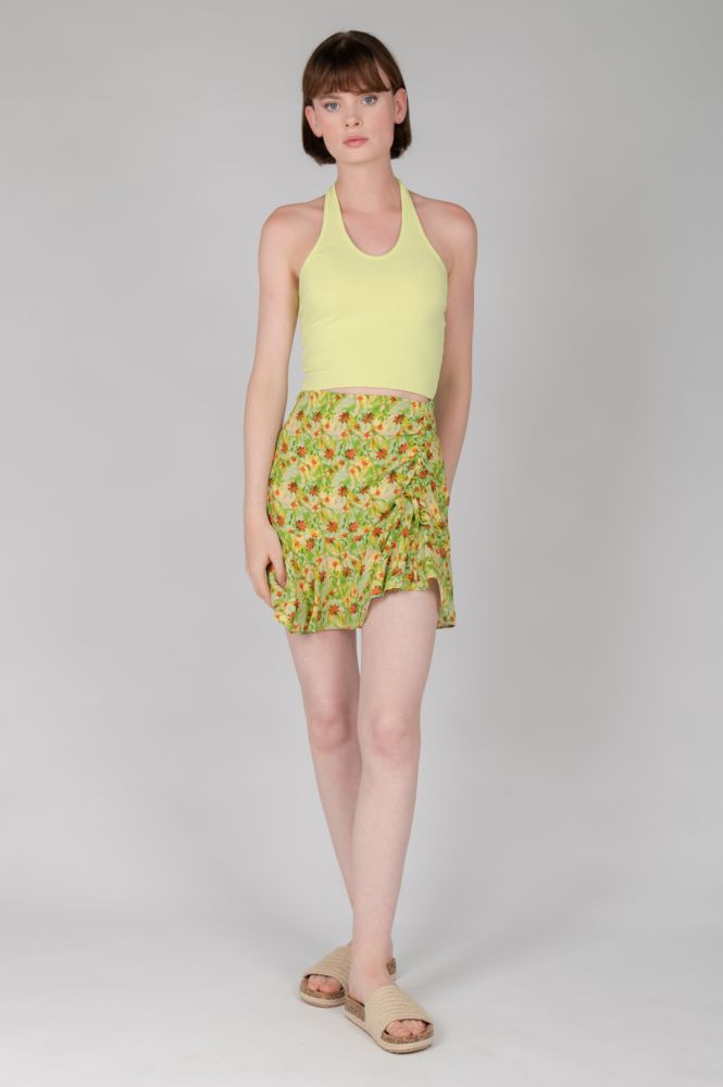Rock mit Blumenmuster