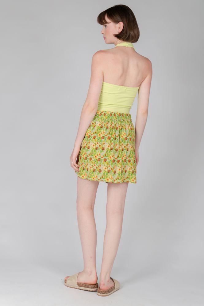 Rock mit Blumenmuster